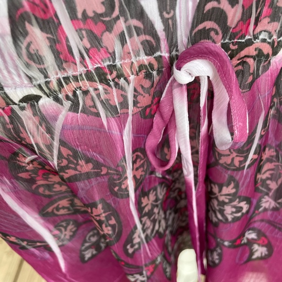 Cato Woman Plus Size Batwing Sleeve Sequin Neck Flowy Blouse Size 22/24W - Picture 3 of 12